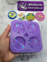 Load image into Gallery viewer, HOLO Phone Grip Palette Silicone Mold for Resin