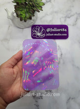 Load image into Gallery viewer, 3.5x5 inch HOLO RECTANGULAR Insert Silicone Mold for Resin