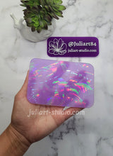 Load image into Gallery viewer, 3.5x5 inch HOLO RECTANGULAR Insert Silicone Mold for Resin