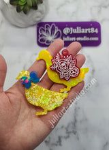 Load image into Gallery viewer, 2.75 inch HOLO Duck Silicone Mold for Resin