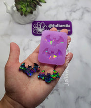 Load image into Gallery viewer, 1.6 inch HOLO Bat Earrings Silicone Mold for Resin