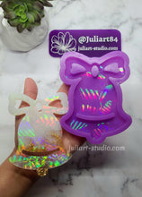 Load image into Gallery viewer, 4.5 inch HOLO Jingle Bell Silicone Mold for Resin