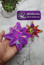 Load image into Gallery viewer, 4.5 inch HOLO Eight-Point Star Silicone Mold for Resin