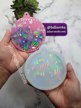 Load image into Gallery viewer, 4.5 inch HOLO Ornament (ROUND Bauble) Silicone Mold for Resin