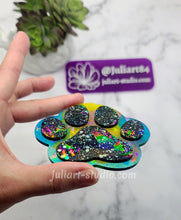 Load image into Gallery viewer, 3.75 inch HOLO Ornament (PAW Shape) Silicone Mold for Resin
