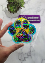 Load image into Gallery viewer, 3.75 inch HOLO Ornament (PAW Shape) Silicone Mold for Resin