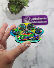 Load image into Gallery viewer, 3.75 inch HOLO Ornament (PAW Shape) Silicone Mold for Resin