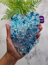 Load image into Gallery viewer, 7 inch Jumbo Crystal Cluster Silicone Mold for Resin casting