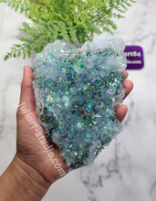 Load image into Gallery viewer, 7 inch Jumbo Crystal Cluster Silicone Mold for Resin casting