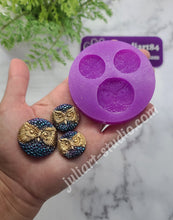 Load image into Gallery viewer, Owl Jewelry Set Silicone Mold for Resin casting