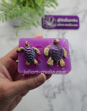 Load image into Gallery viewer, 3D Turtle Set Silicone Mold for Resin