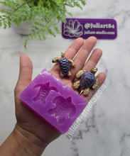 Load image into Gallery viewer, 3D Turtle Set Silicone Mold for Resin