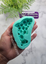 Load image into Gallery viewer, 3.8 inch Crystal Dolphin Silicone Mold for Resin