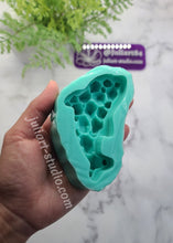 Load image into Gallery viewer, 3.8 inch Crystal Dolphin Silicone Mold for Resin
