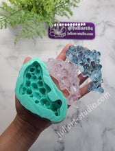 Load image into Gallery viewer, 3.8 inch Crystal Dolphin Silicone Mold for Resin