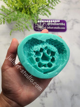 Load image into Gallery viewer, 3.6 inch Crystal Angel Wings Dish Silicone Mold for Resin