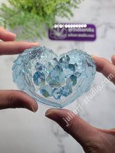 Load image into Gallery viewer, 3.6 inch Crystal Angel Wings Dish Silicone Mold for Resin