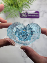 Load image into Gallery viewer, 3.6 inch Crystal Angel Wings Dish Silicone Mold for Resin