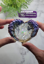 Load image into Gallery viewer, 3.6 inch Crystal Angel Wings Dish Silicone Mold for Resin