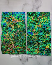 Load image into Gallery viewer, High Gloss GREEN Leaf - Dichroic Sheet