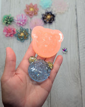 Load image into Gallery viewer, 2 inch Bear Druzy Phone Grip Silicone Mold for Resin