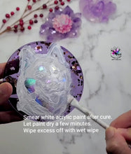Load image into Gallery viewer, 4 inch Husky Coaster Silicone Mold for Resin casting
