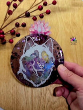 Load image into Gallery viewer, 4 inch Husky Coaster Silicone Mold for Resin casting