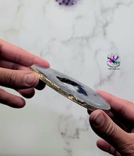 Load image into Gallery viewer, 4 inch HOLO Druzy Agate Slice (#HD-A4) Silicone Mold for Resin