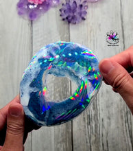 Load image into Gallery viewer, 4 inch HOLO Druzy Agate Slice (#HD-A4) Silicone Mold for Resin