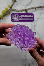 Load image into Gallery viewer, 3 inch Round Agate HOLO Insert Silicone Mold for Resin