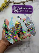 Load image into Gallery viewer, 5 inch HOLO Feather Bookmark Palette Silicone Mold for Resin