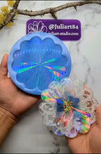 Load image into Gallery viewer, 4.5 inch HOLO Flower Silicone Mold for Resin