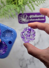 Load image into Gallery viewer, 1.25 - 1.75 inch Druzy Cabochon Set Silicone Mold for Resin casting