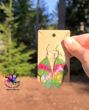Load image into Gallery viewer, 2.1 inch HOLO Fairy Wings Earrings Silicone Mold for Resin