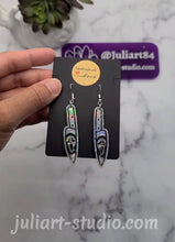 Load image into Gallery viewer, 2 inch HOLO Knife Earrings Silicone Mold for Resin