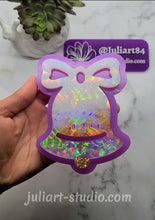 Load image into Gallery viewer, 4.5 inch HOLO Jingle Bell Silicone Mold for Resin