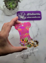 Load image into Gallery viewer, 4 inch HOLO Stocking Silicone Mold for Resin