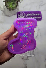 Load image into Gallery viewer, 4 inch HOLO Stocking Silicone Mold for Resin