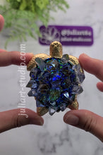 Load image into Gallery viewer, 3.25 inch Crystal Turtle Ring Dish Silicone Mold for Resin