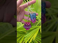 Load and play video in Gallery viewer, 2 - 2.5 inch Owl Keychain Set Silicone Mold for Resin casting