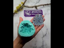 Load and play video in Gallery viewer, 2.5 inch Crystal Cluster (#CC1) Silicone Mold for Resin