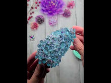 Load and play video in Gallery viewer, 4.5 inch MEDIUM Crystal Cluster Silicone Mold for Resin