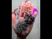 Load and play video in Gallery viewer, 3D Lotus Silicone Mold for Resin