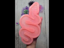 Load and play video in Gallery viewer, 8.5 inch Snake Silicone Mold for Resin