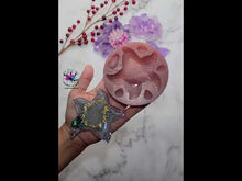 Load and play video in Gallery viewer, 3.6 inch Druzy Starfish Silicone Mold for Resin