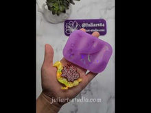Load and play video in Gallery viewer, 2.75 inch HOLO Duck Silicone Mold for Resin