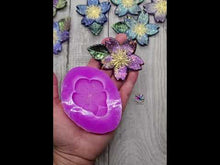 Load and play video in Gallery viewer, 3 inch Sakura Flower Silicone Mold for Resin