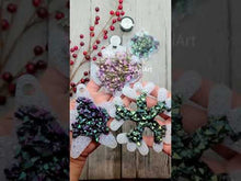 Load and play video in Gallery viewer, Druzy Ornament Bundle (of 3) Silicone Mold for Resin