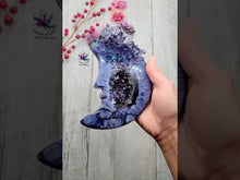 Load and play video in Gallery viewer, 5.5 inch Moon Man Silicone Mold for Resin