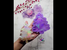Load and play video in Gallery viewer, 4.5 inch HOLO Pine Tree Silicone Mold for Resin